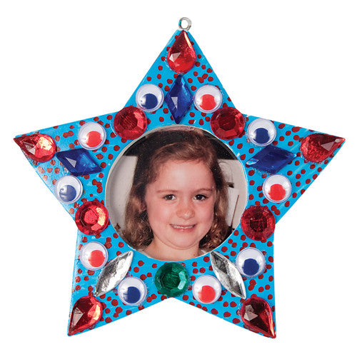 Creative School Supply Clay Photo Frames Stars Pack of 10