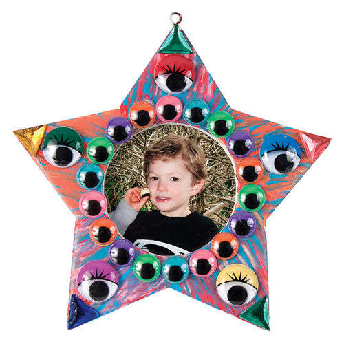 Creative School Supply Clay Photo Frames Stars Pack of 10