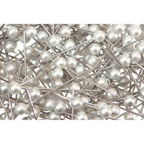 Creative School Supply Pearl Headed Pins Plain 25mm Pack of 1000