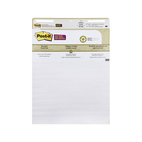 Post-it Easel Pads Recycled White 635 x 762mm 30 Sheets Pack of 2 559-RP