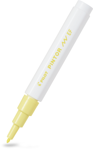 Pilot Pintor Paint Marker Extra Fine Tip Pastel Yellow