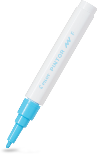 Pilot Pintor Paint Marker Fine Tip Pastel Blue