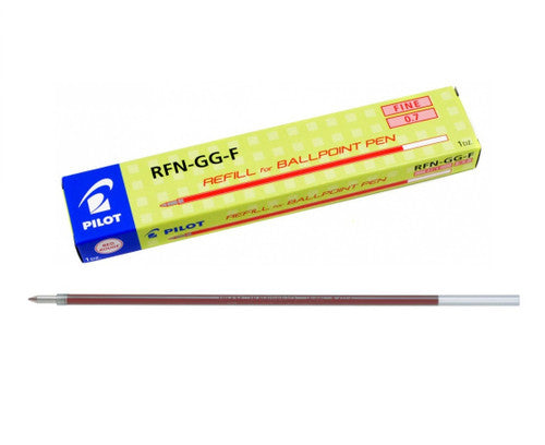 Pilot Ballpoint Pen Stick Refill 0.7mm Red Box of 12