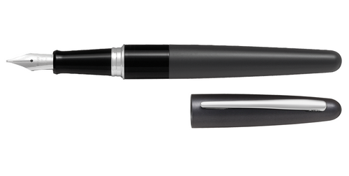 Pilot MR1 Classic Fountain Pen Black Barrel Stub Nib