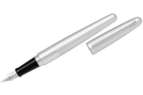 Pilot MR1 Classic Fountain Pen Silver Barrel Medium Nib