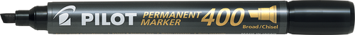 Pilot Permanent Marker Chisel Tip Black 2 Pack