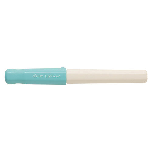Pilot Kakuno BegreeN Fountain Pen Soft Blue White Barrel Fine Nib