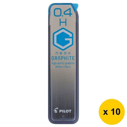 Pilot BegreeN G Neox Graphite Lead Refill H 0.4mm 30's Pack of 10