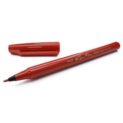 Pilot Sign Pen 2.0mm Red Box of 12