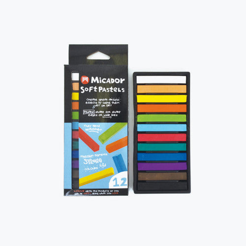 Micador Chalk Pastels Pack of 12