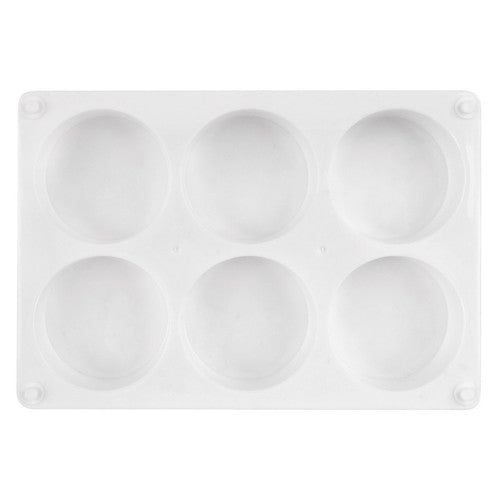 Creative School Supply Plastic Palettes No.60 (6 Well) Pack of 10