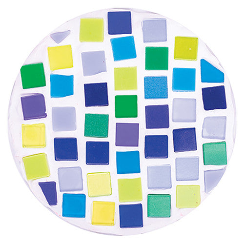 Creative School Supply Acrylic Base Round 10cm Clear Pack of 10