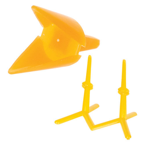 Creative School Supply Plastic Bird Beaks and Feet Pack of 60