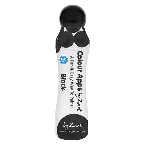 Creative School Supply Colour APPs Black Pack of 6