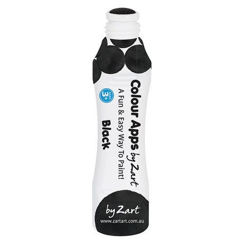 Creative School Supply Colour APPs Black Pack of 6