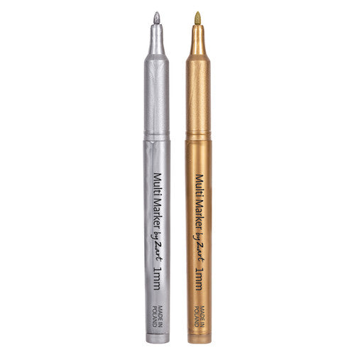 Creative School Supply Multi Markers Gold and Silver Pack of 20