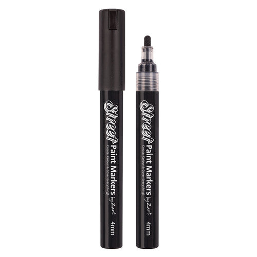 Creative School Supply Zart Street Paint Markers Black Pack of 12