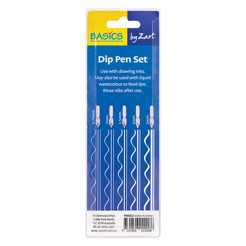 Creative School Supply Basics Dip Pen Calligraphy Set