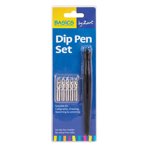 Creative School Supply Basics Dip Pen Calligraphy Set