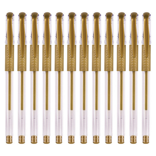 Creative School Supply Basics Gel Pens Gold Pack of 12