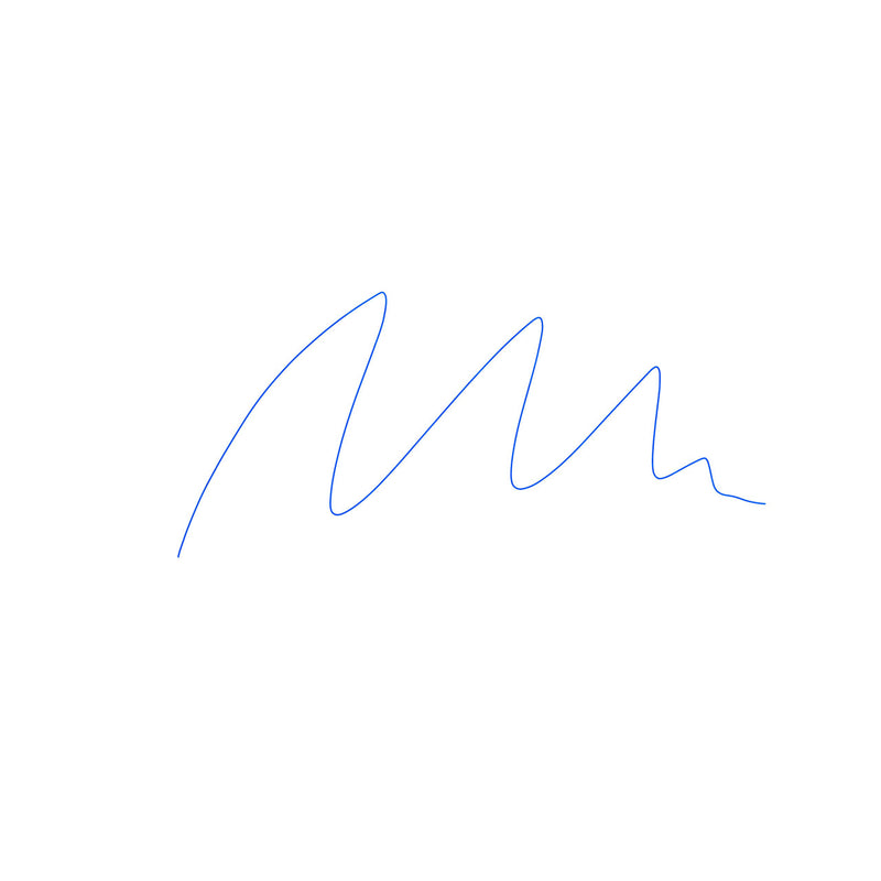 POSCA PC-1MR Paint Marker stroke demonstrating precise ink flow