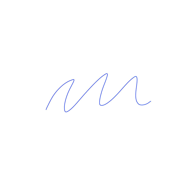 POSCA PC-1M Paint Marker stroke demonstrating smooth precise ink flow