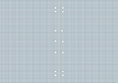 Protext Premium Binder Book A4 128 Page 5mm Grid Reinforced Punched Pack 10 — bulk pack of 10