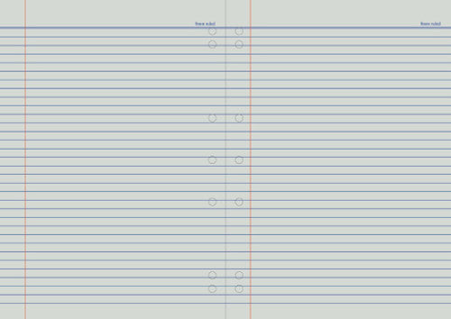Protext Premium Exercise Book A4 96 Page 8mm Ruled Red Margin Pack 10 — bulk pack of 10