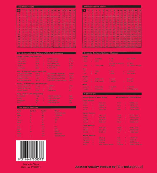 Protext Premium Exercise Book 2/3 A4 48 Page 12mm Ruled Red Margin Pack 20 — open pages showing ruling
