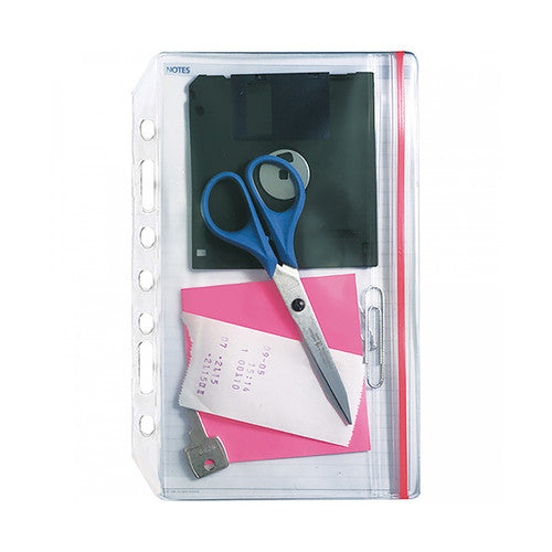 Collins Debden PR2005 Dayplanner Personal Size Resealable Sleeve Bag Refill Pack of 2