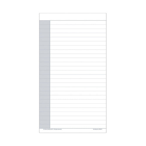 Collins Debden PR2011 Dayplanner Personal Size Note Pad Refill Pack of 2