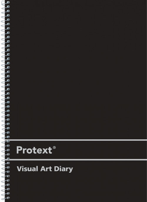 Protext Visual Art Diary A3 60 Sheet Polypropylene Black Cover