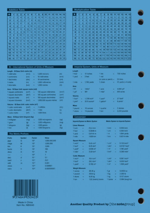 Protext Binder Book A4 48 Page Ruled Polypropylene Koala Cover Pack 20 — rear view