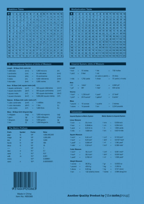 Protext Exercise Book A4 64 Page 14mm Dotted Thirds Ruled Polypropylene Lion Cover Pack 20 — rear view