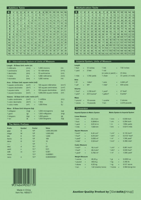 Protext Exercise Book A4 48 Page QLD Year 3 4 Ruled Polypropylene Snake Cover Pack 20 — rear view