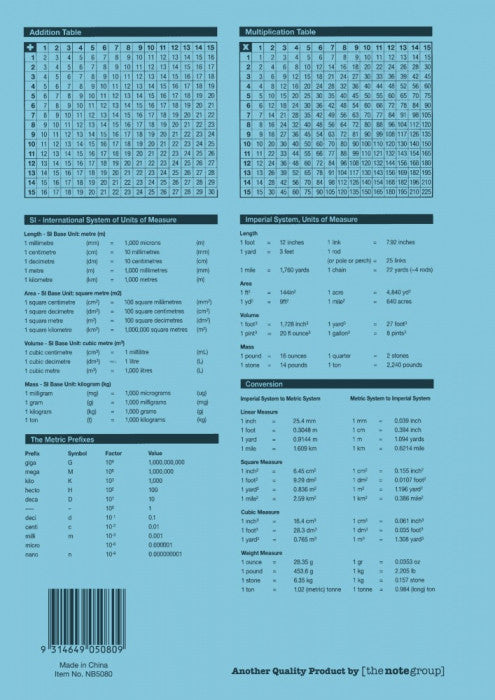 Protext Botany Exercise Book A4 48 Page Plain Plus QLD Year 2 Ruled Polypropylene Panda Cover Pack 20 — rear view