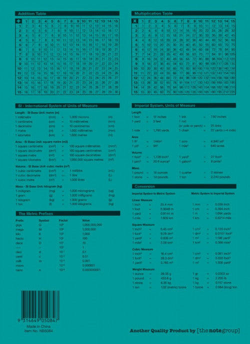 Protext Story Book 330x245mm 64 Page Plain Plus QLD Year 2 Ruled Polypropylene Platypus Cover Pack 10 — rear view