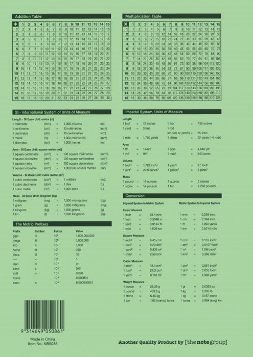 Protext Exercise Book A4 64 Page 14mm Solid Ruled Polypropylene Gecko Cover Pack 20 — rear view