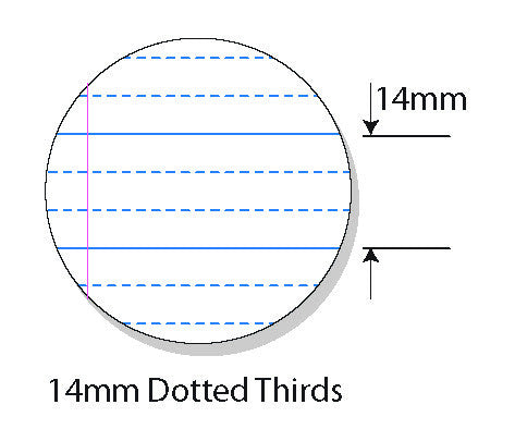 Protext Exercise Book A4 48 Page 14mm Dotted Thirds Ruled Polypropylene Cat Cover Pack 20 — bulk pack of 20