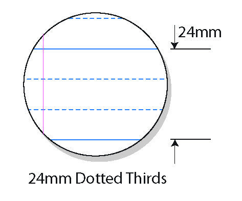 Protext Exercise Book A4 48 Page 24mm Dotted Thirds Ruled Polypropylene Fish Cover Pack 20 — bulk pack of 20