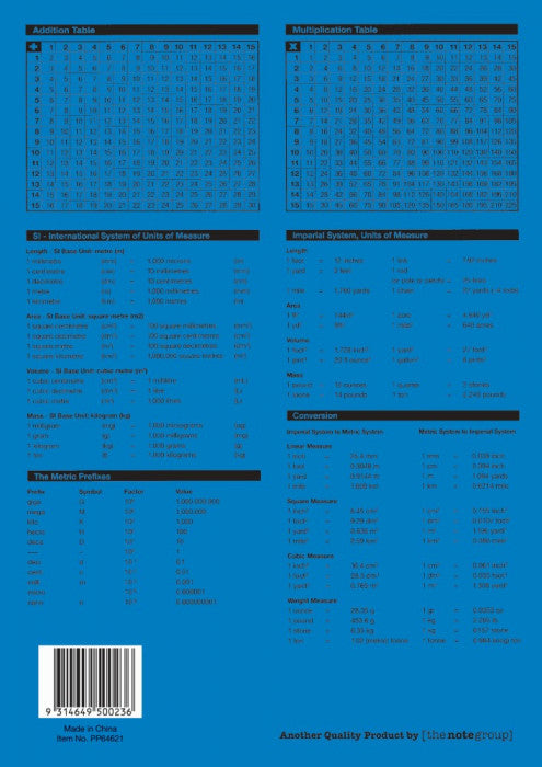 Protext Premium Exercise Book A4 128 Page 8mm Ruled Red Margin Pack 10 — open pages showing ruling