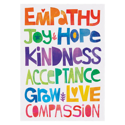 Creative School Supply Classroom Kindness Posters A3 Set of 6