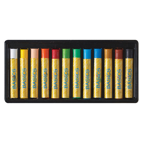 Creative School Supply Basics Oil Pastels Large Pack of 12