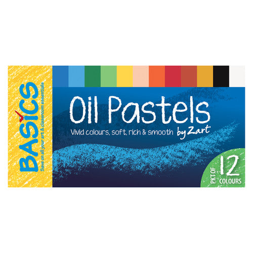 Creative School Supply Basics Oil Pastels Large Pack of 12
