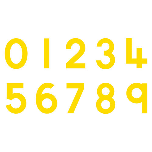 Educational Colours Paint and Dough Stampers Numbers 0â€“9 Set of 10