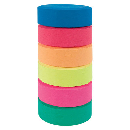 Creative School Supply Poster Colours Palette Refill Fluoro Set of 6