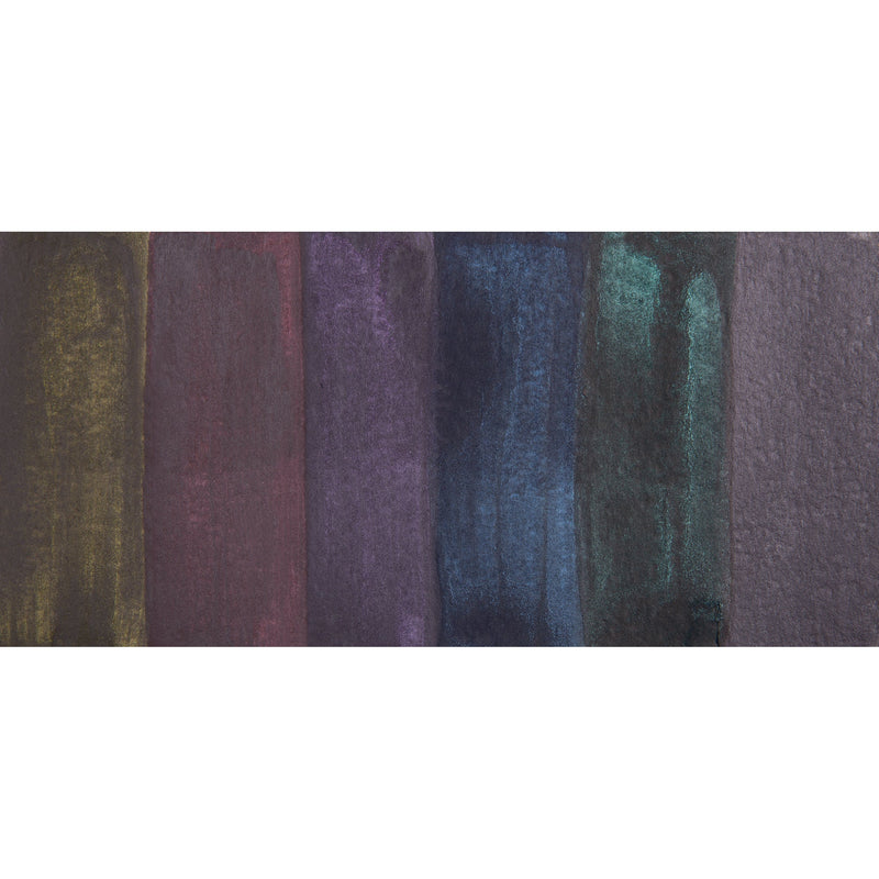 Zart Graphite Charcoal Watercolours Muted Pan Set in Reusable Tin-3
