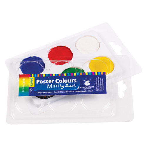 Creative School Supply Zart Mini Poster Colours Basic