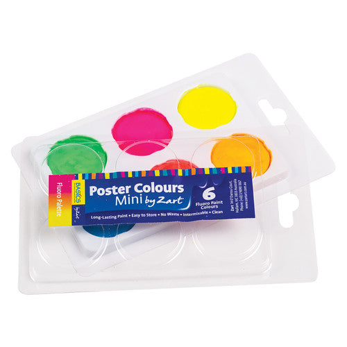 Creative School Supply Zart Mini Poster Colours Fluoro