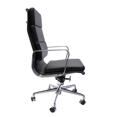 Rapidline PU900H High Back Executive Chair Black PU